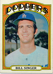 1972 Topps Baseball Cards      025      Bill Singer